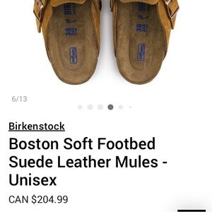 SOLD-Birkenstock suede clogs